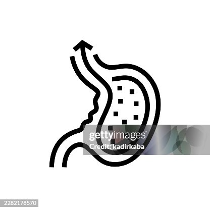 Gerd Line Icon Gerd Line Icon