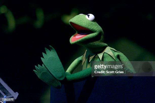 Kermit the Frog at the Songwriters Hall of Fame 32nd Annual Awards at The Sheraton New York Hotel and Towers in New York City on June 14, 2001 Photo...