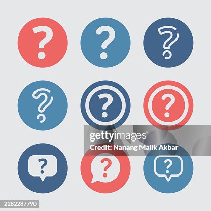 Question Mark Icon Set Question Mark Icon Set