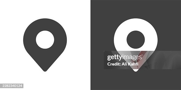 Map Pin glyph solid icon. Solid icon that can be applied anywhere, simple, pixel perfect and modern style Map Pin glyph solid icon. Solid icon that can be applied anywhere, simple, pixel perfect and modern style