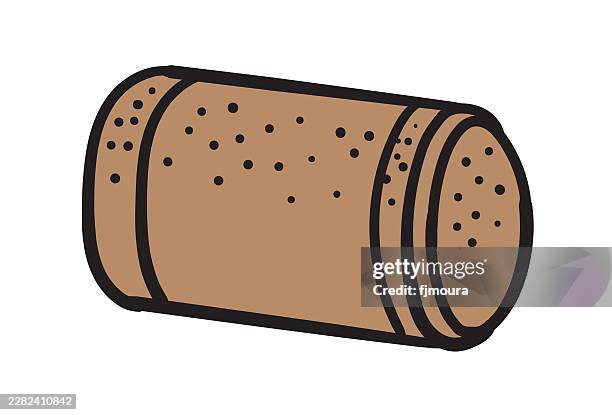 wine cork - vineyard worker stock illustrations