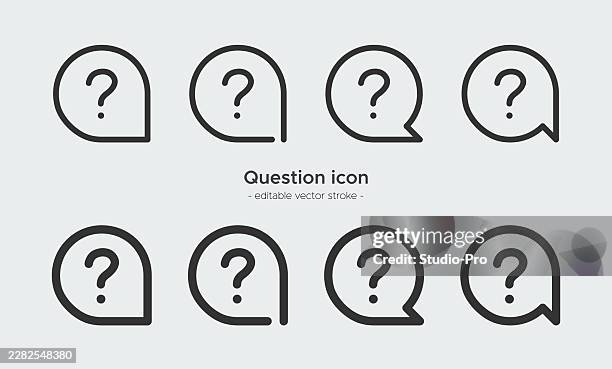 illustrations, cliparts, dessins animés et icônes de question ensemble d'icônes - question et réponse