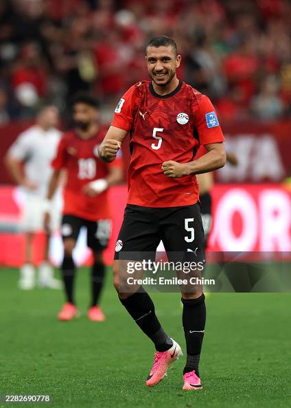 Ramy Rabiha Ramy Rabia of Egypt celebrates after the team's third goal by... News ...