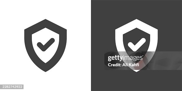 Secure Check glyph solid icon. Solid icon that can be applied anywhere, simple, pixel perfect and modern style Secure Check glyph solid icon. Solid icon that can be applied anywhere, simple, pixel perfect and modern style
