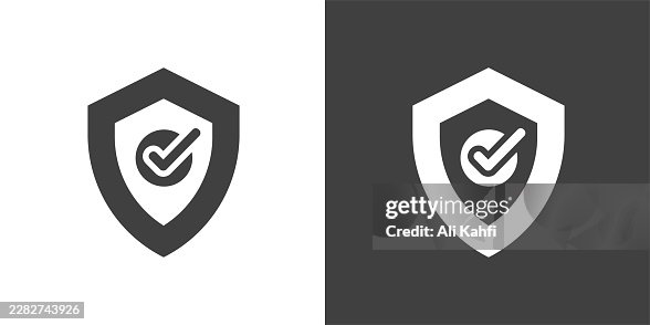 Approved Security glyph solid icon. Solid icon that can be applied anywhere, simple, pixel perfect and modern style Approved Security glyph solid icon. Solid icon that can be applied anywhere, simple, pixel perfect and modern style