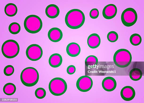 abstract microscopic molecule pattern background - floating particles stock illustrations
