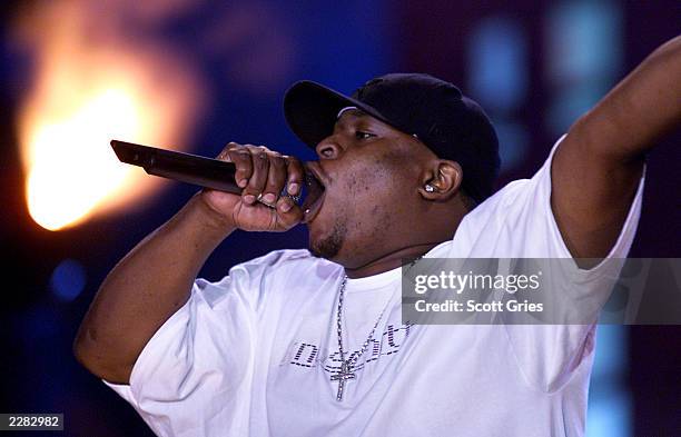 Scarface performs at The Source Hip-Hop Music Awards 2001 at the Jackie Gleason Theater in Miami Beach, Florida. 8/20/01 Photo by Scott...