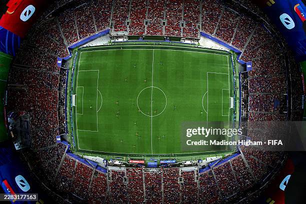 General view during the FIFA World Cup 2026 Group C match between Morocco and Haiti at Atlanta Stadium on June 24, 2026 in Atlanta, Georgia.