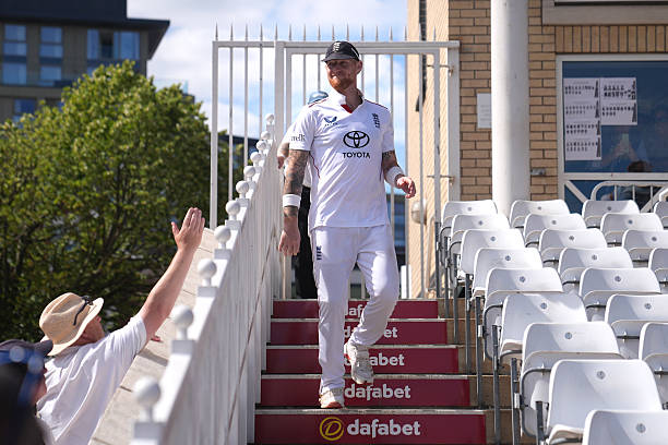 England's Ben Stokes is applauded by the crowd on day four of the Third Rothesay Test at Trent Bridge Cricket Ground, Nottingham. Ben Stokes will...