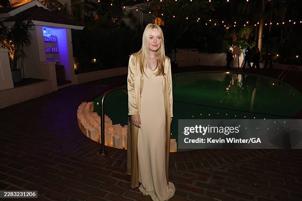 Dakota Fanning attends the after party for the Los Angeles Premiere of A24"s "The Invite" at the Chateau Marmont on June 24, 2026 in West Hollywood,...