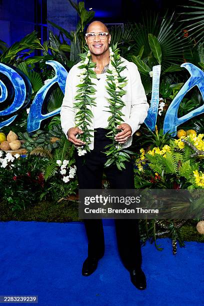 Dwayne Johnson attends Disney's "Moana" Special Event at ICC Sydney Theatre on June 25, 2026 in Sydney, Australia.