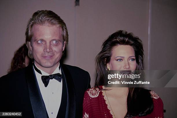American actress Hunter Tylo and Michael Tylo attend the Eighth Annual Soap Opera Digest Awards at the Beverly Hilton Hotel in Beverly Hills,...
