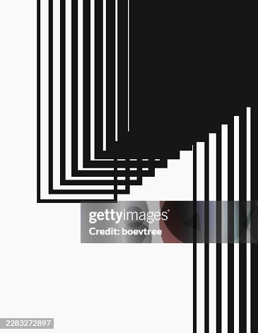 Black and white zigzag stripe pattern design material background Black and white zigzag stripe pattern design material background