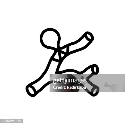 Aneurysm Surgery and Neurosurgery Line Icon Aneurysm Surgery and Neurosurgery Line Icon