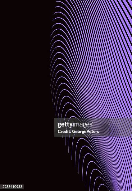 striped background with swirl pattern - half and half stock illustrations