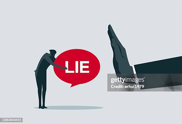 rejection - ethical boundaries stock illustrations