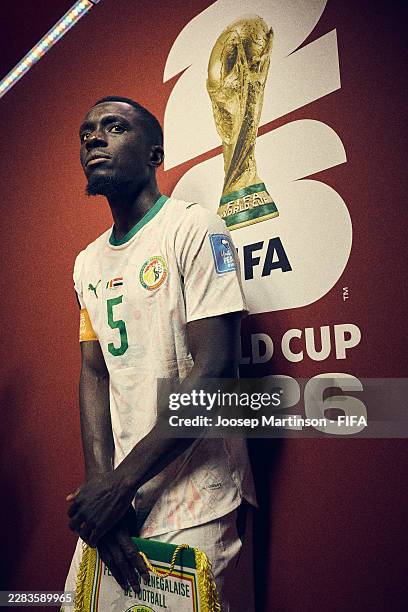 Idrissa Gana Gueye of Senegal is seen in the tunnel before the FIFA World Cup 2026 Group I match between Senegal and Iraq at Toronto Stadium on June...