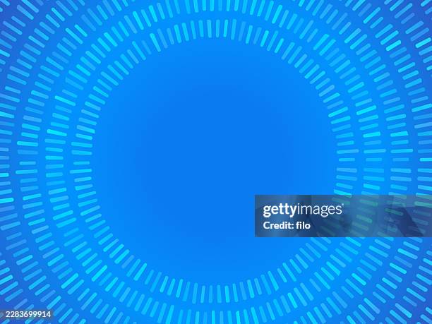 blue curving circle orbiting abstract modern background - water testing stock illustrations