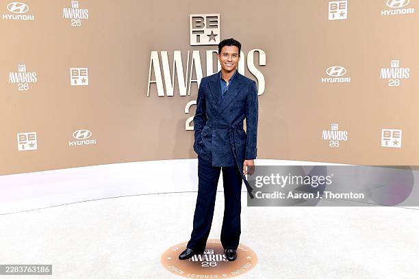 Jaafar Jackson attends the BET Awards 2026 at Peacock Theater on June 28, 2026 in Los Angeles, California.