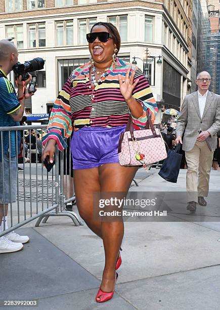 Gabriella Karefa-Johnson attends the Marc Jacobs Spring 2027 runway show at New York Public Library on June 29, 2026 in New York City.