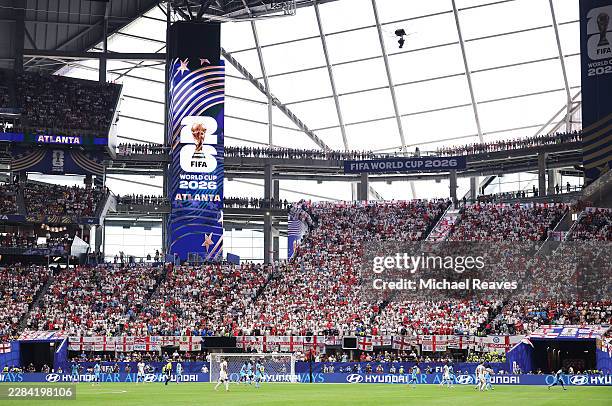General view during the FIFA World Cup 2026 Round Of 32 match between England and Congo DR at Atlanta Stadium on July 01, 2026 in Atlanta, Georgia.