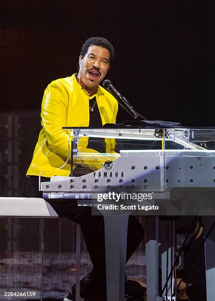 Lionel Richie performs at Little Caesars Arena on July 01, 2026 in Detroit, Michigan.