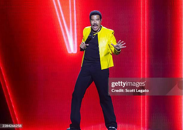Lionel Richie performs at Little Caesars Arena on July 01, 2026 in Detroit, Michigan.