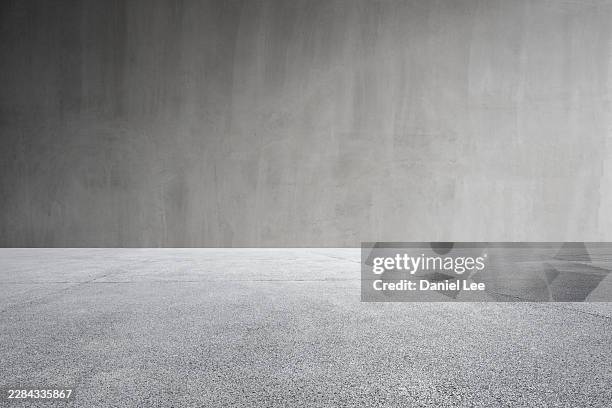 concrete wall texture background - zementboden stock-fotos und bilder