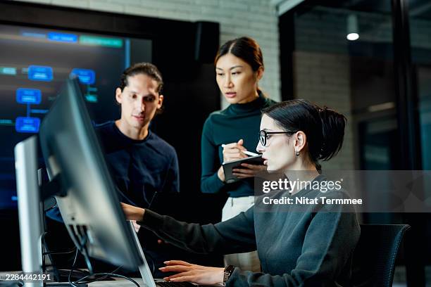 software testing is a vital investment. by identifying bugs early, businesses can improve product performance, enhance the user experience, and save significant time and money while preserving their reputation. - devops stock pictures, royalty-free photos & images