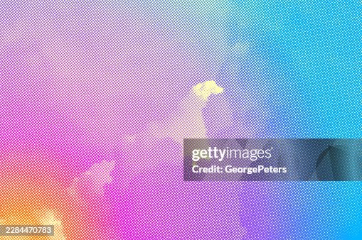 Cloudscape halftone pattern background Cloudscape halftone pattern background