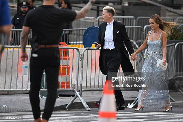 Abby Wambach and Glennon Doyle arrive at Madison Square Garden on July 3, 2026 in New York City. According to reports, several permits have been...