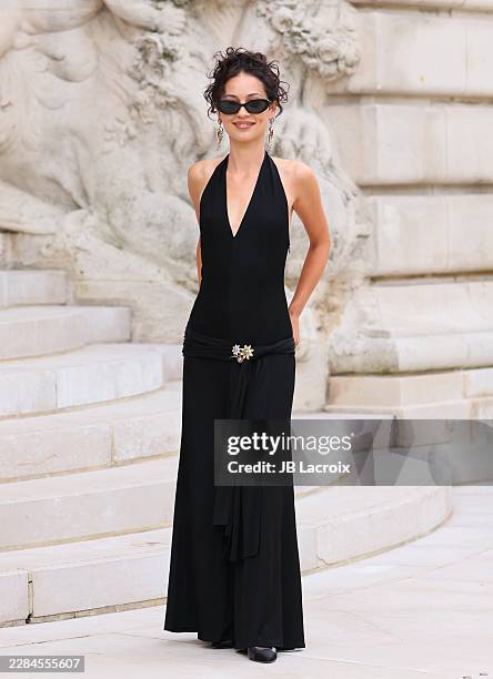 Alexa Demie attends the Chanel Haute Couture Fall/Winter 2026/2027 show as part of Paris Fashion Week on July 7, 2026 in Paris, France.