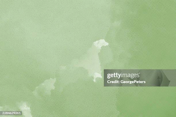 cloudscape halftone pattern background - dotwork stock illustrations