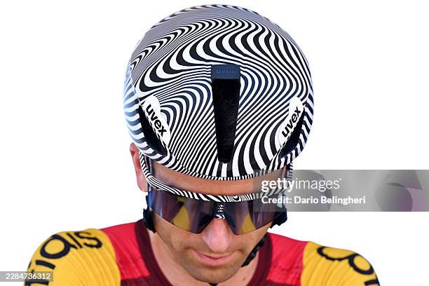Detail view of Piet Allegaert of Belgium and Team Cofidis prior to the 113th Tour de France 2026, Stage 2 a 168.5km stage from Tarragona to Barcelona...