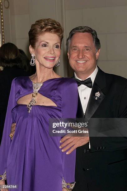 Neil Sedaka with his wife Leba at The Food Allergy Ball at The Plaza Hotel in New York City. The ball benefits The Food Allergy Intiative, a...