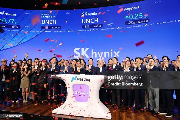 SK Hynix US IPO At The Nasdaq MarketSite SK Hynix US IPO At The Nasdaq MarketSite