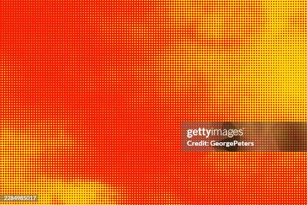 cloudscape halftone pattern background - heatwave stock illustrations
