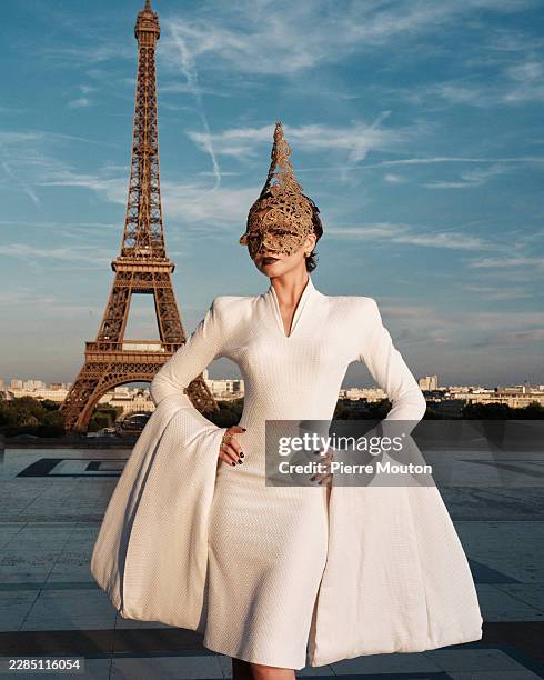 Zendaya attends Universal Pictures THE ODYSSEY Paris Photocall at Trocadero Square on July 07, 2026 in Paris, France.