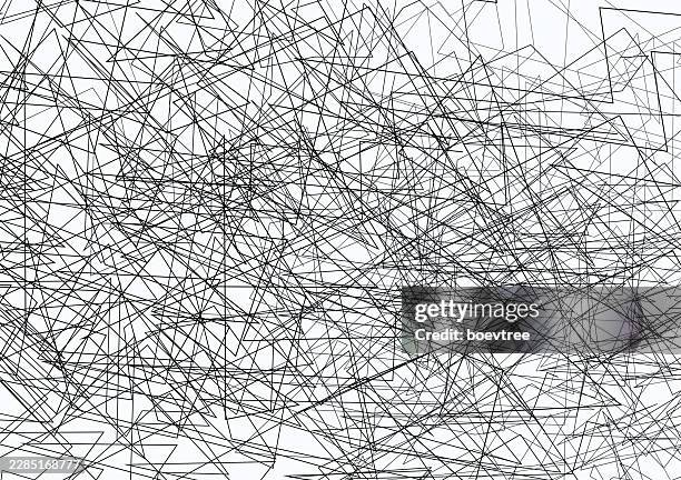 abstract chaos lines background - data stream background stock illustrations