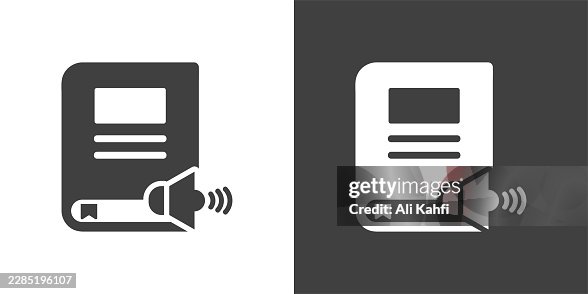 Audiobook glyph solid icon. Solid icon that can be applied anywhere, simple, pixel perfect and modern style Audiobook glyph solid icon. Solid icon that can be applied anywhere, simple, pixel perfect and modern style