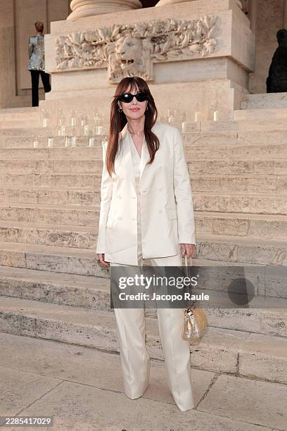 Monica Bellucci attends the Fendi Couture Fall/Winter 2026-2027 Show at Galleria Nazionale d'Arte Moderna e Contemporanea on July 09, 2026 in Rome,...