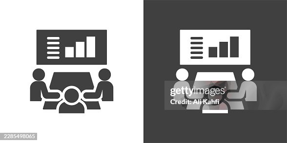 Team Meeting glyph solid icon. Solid icon that can be applied anywhere, simple, pixel perfect and modern style. Team Meeting glyph solid icon. Solid icon that can be applied anywhere, simple, pixel perfect and modern style.