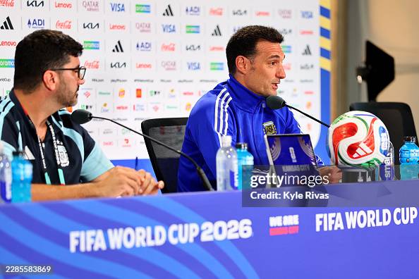 Argentina Press Conference - FIFA World Cup 2026 Argentina Press Conference - FIFA World Cup 2026
