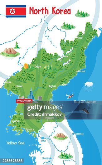 North Korea Map North Korea Map