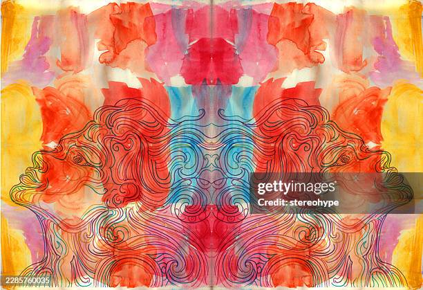looking up - namaste stock illustrations