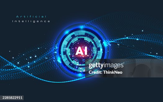 AI Background Abstract Data Digital Tech Science Blue Light Network Vector. AI Background Abstract Data Digital Tech Science Blue Light Network Vector.