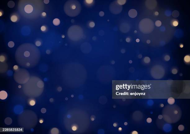 blue christmas lights frame background - twinkle lights background stock illustrations