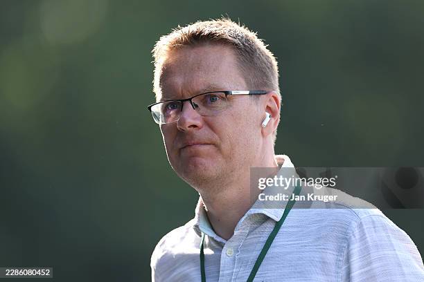 Sabah FK manager Valdas Dambrauskas looks on during the UEFA Champions League 2026/27 First Qualifying Round second leg match between The New Saints...