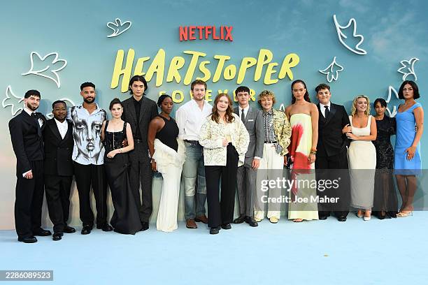 Nima Taleghani, Fiseyo Akinade, Darragh Hand, Jenny Walser, William Gao, Corinna Brown, Kit Connor, Alice Oseman, Joe Locke, Kizzy Edgell, Yasmin...