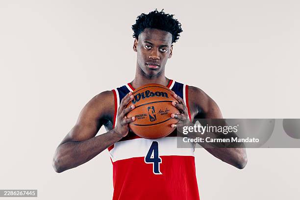 Dybansta of the Washington Wizards poses for a portrait during the 2026 NBA Rookie Photo Shoot at UNLV on July 15, 2026 in Las Vegas, Nevada.
